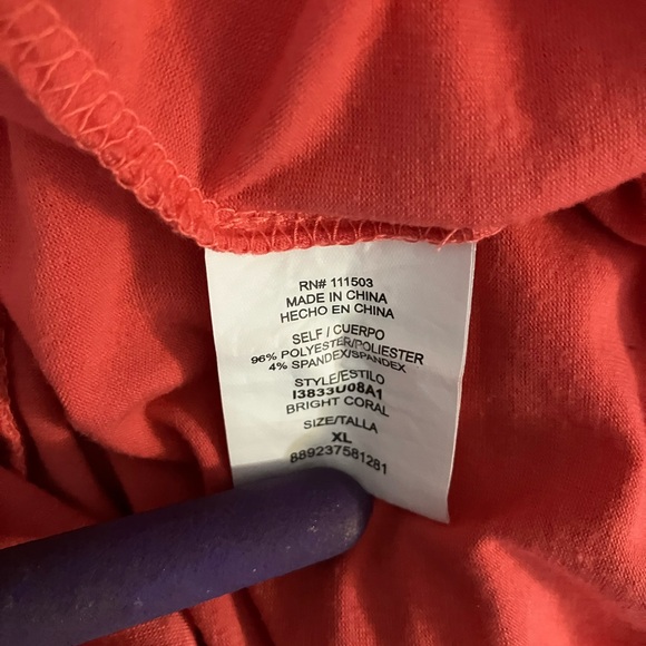 Lily-Rose Hi-low Coral Pink Maxi Skirt - Size XL - Picture 10 of 10